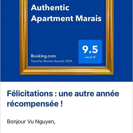 Apartment Authentic Marais
